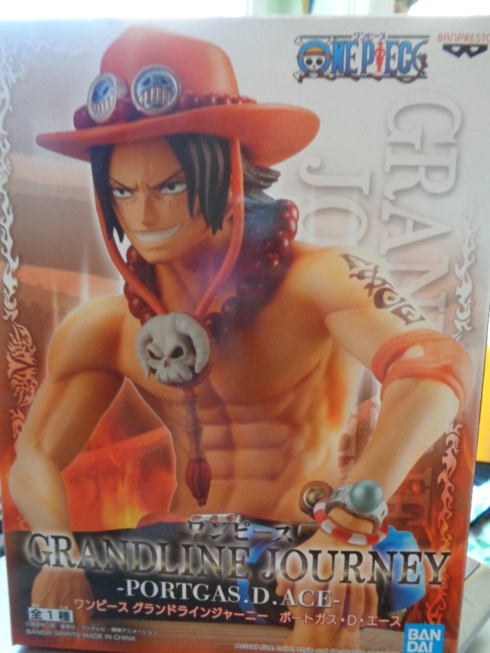 One Piece Grandline Journey Portgas D. Ace Figure Figurine Banpresto